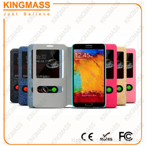 Fashion high quality patterned PU leather case for Galaxy Note 3 N9006